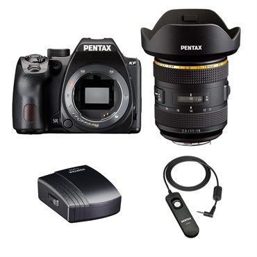 PENTAX KF + DA★11-18mm 天体追尾撮影スターターセット ブラック