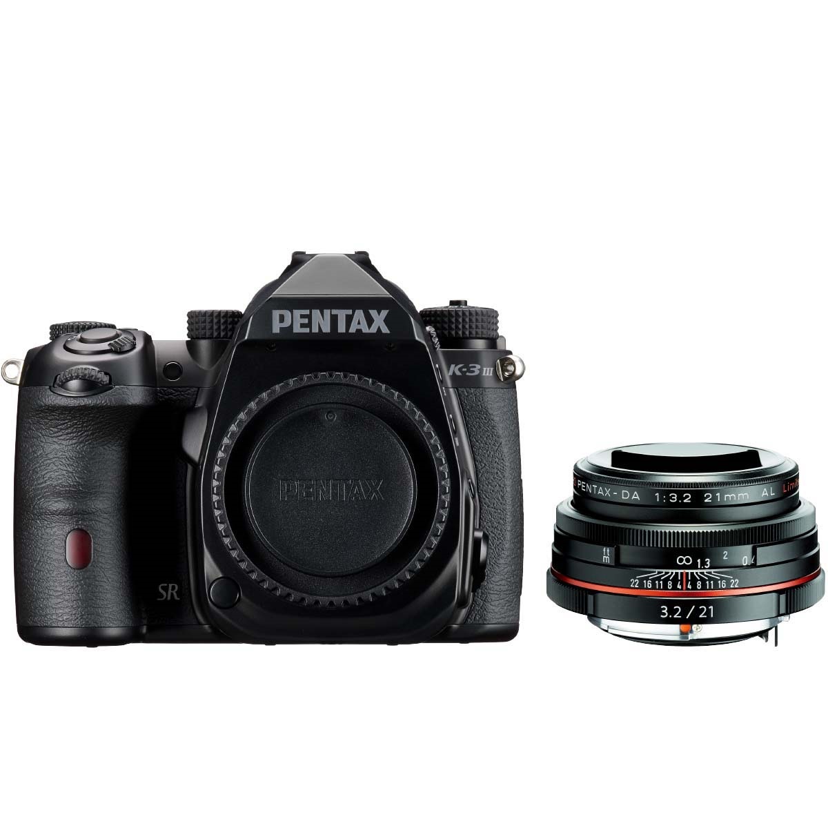 PENTAX K-3 Mark III Monochrome Matte Black Edition（直販モデル）+HD DA21/3.2Limited セット( 安心の3年保証)