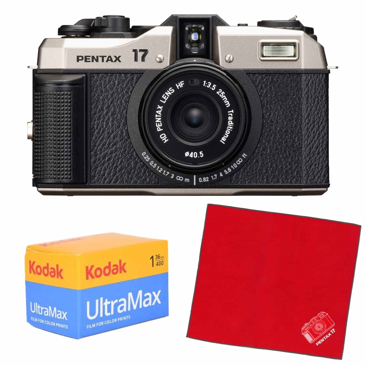 PENTAX 17 ダークシルバー オリジナルセット（フィルム付）