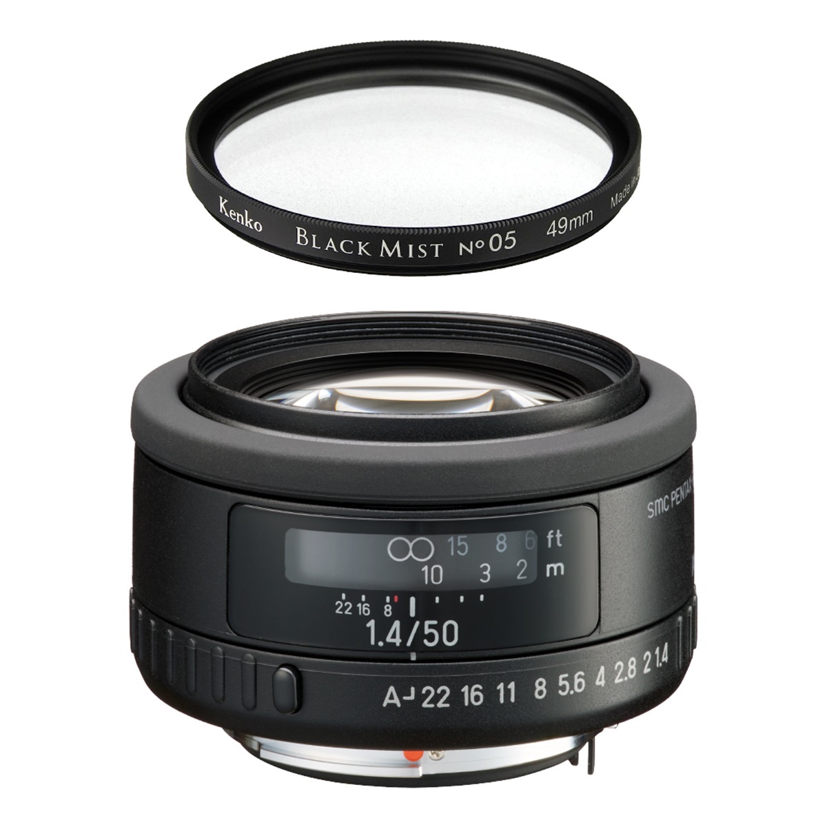 smc PENTAX-FA 50mmF1.4 Classic＋49mmブラックミストNo.05Nフィルターセット