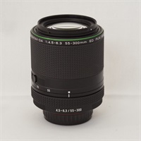 【中古品】HD PENTAX-DA55-300mmF4.5-6.3ED PLM WR RE4623294