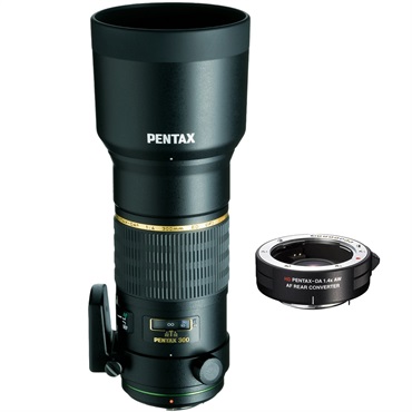 【BLACK FRIDAY 2025 11/27まで】smc PENTAX-DA★300mm F4ED [IF]SDM＋HD PENTAX-DA AF REAR CONVERTER 1.4X AW