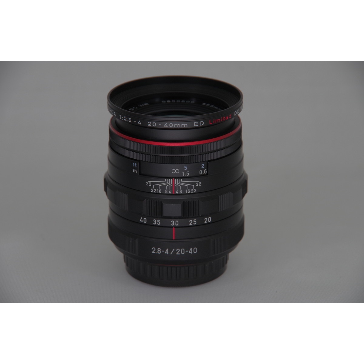 【中古品】HD PENTAX-DA 20-40mmF2.8-4ED Limited DC WR ブラック 9609699