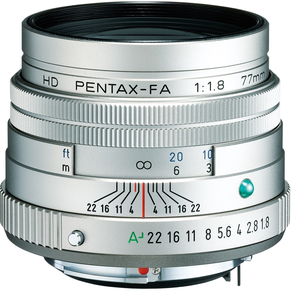 HD PENTAX-FA 77mmF1.8 Limited シルバー(長期安心サービスワイドSOMPO5年 )