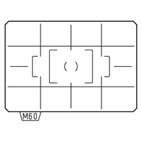 フォーカシングスクリーン ML-60（AF分割マット） 