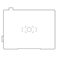 フォーカシングスクリーン DF-80（標準AFフレームマット)