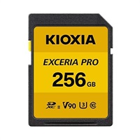 【在庫限り】KIOXIA UHS-II SDカード（256GB） EXCERIA PRO KSDXU-A256G