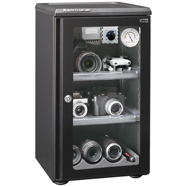 ［メーカー直送／送料無料］東洋リビング 防湿庫 ED-55CAT2（B）［LINE友だち／メールマガジン購読者様限定］