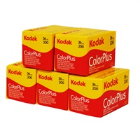 【BLACK FRIDAY 2025 11/27まで】カラーネガフィルム｜Kodak ColorPlus 200 36枚撮り 5本セット【期限切迫のため超特価！】