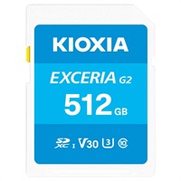 KIOXIA UHS-I SDカード（512GB）EXCERIA KSDU-B512G