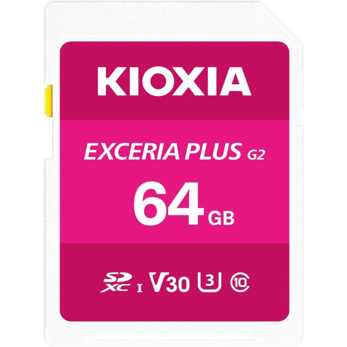 KIOXIA UHS-I SDカード（64GB）EXCERIA PLUS KSDH-B064G