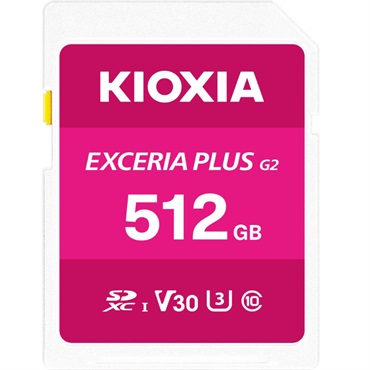 KIOXIA UHS-I SDカード（512GB）EXCERIA PLUS KSDH-B512G