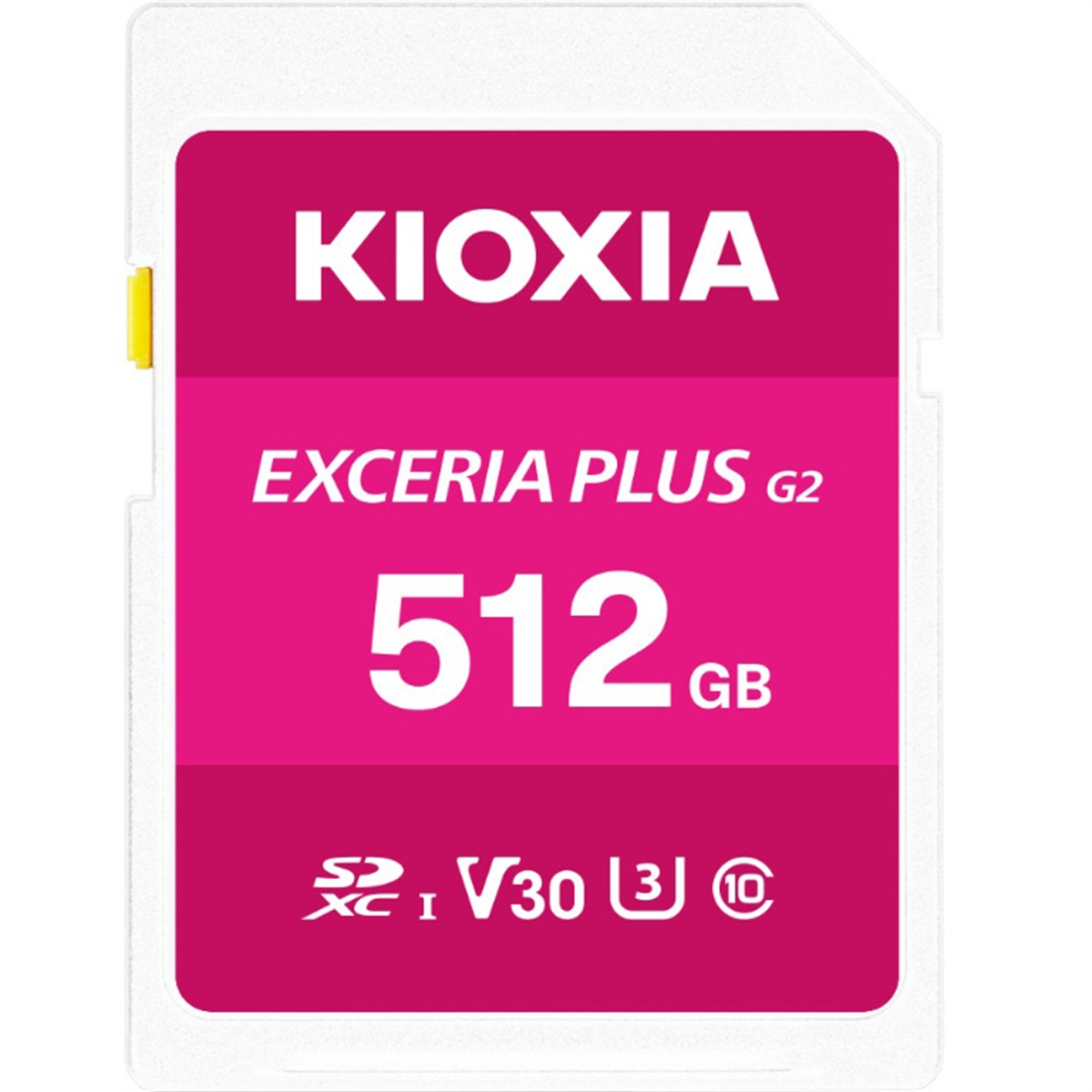 KIOXIA UHS-I SDカード（512GB）EXCERIA PLUS KSDH-B512G