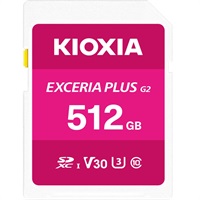 KIOXIA UHS-I SDカード（512GB）EXCERIA PLUS KSDH-B512G