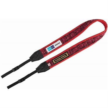 東京メトロ×PENTAX カメラストラップ 丸ノ内線 02系（普通席（赤））