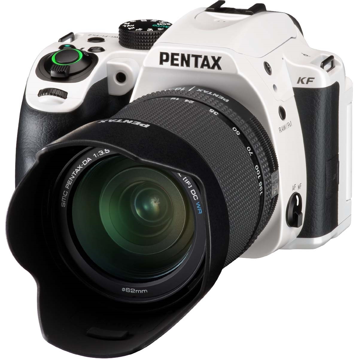 ペンタックス　KF ホワイト　レンズセット PENTAX KF + DA18-135mmレンズセット クリスタルホワイト 数量