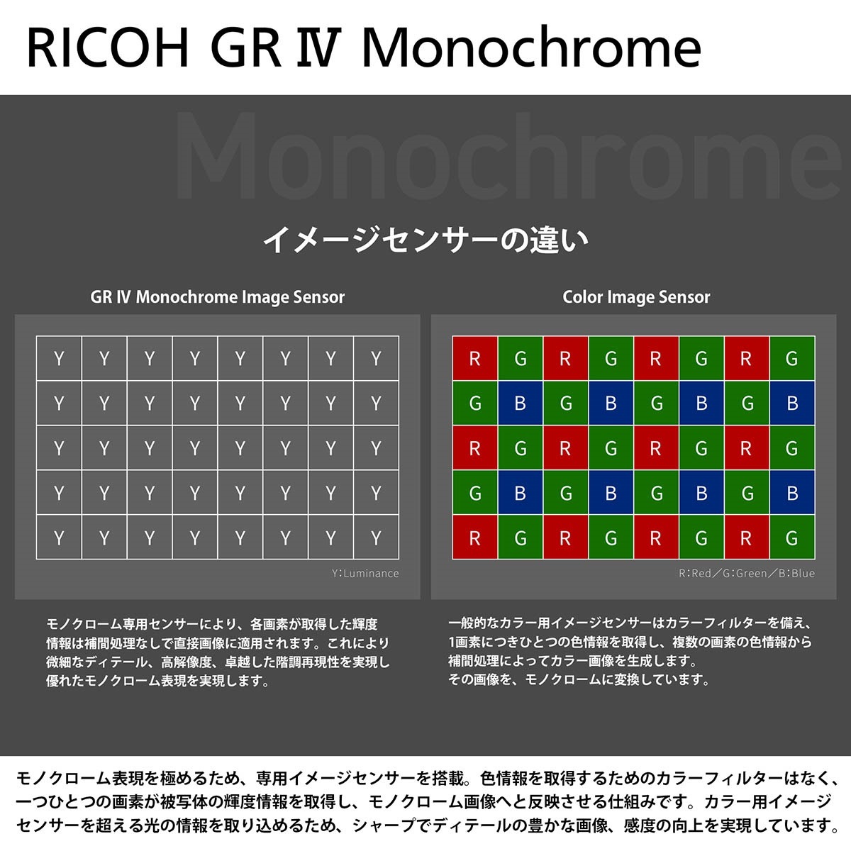 RICOH GR IV Monochrome【1年保証】