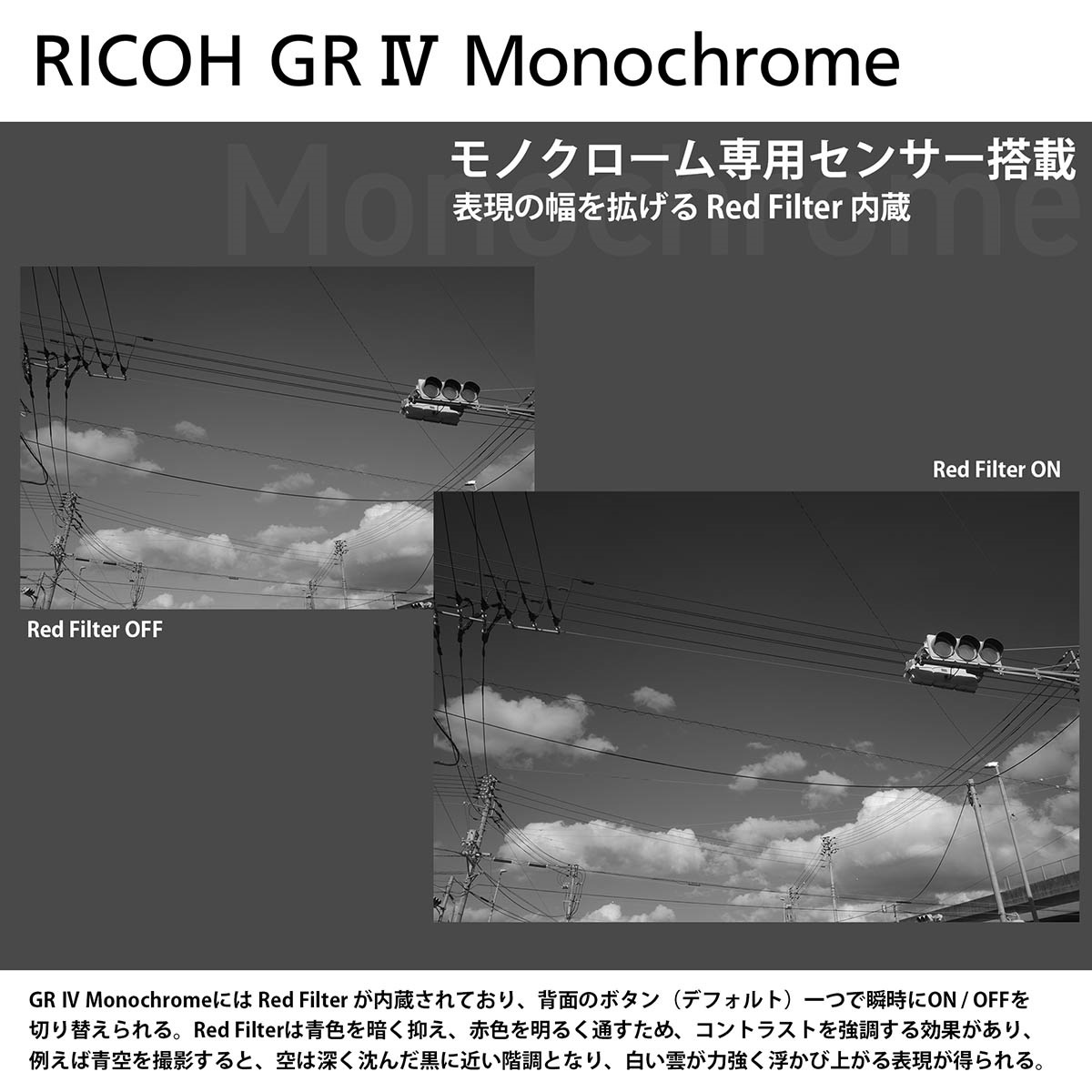 RICOH GR IV Monochrome【1年保証】
