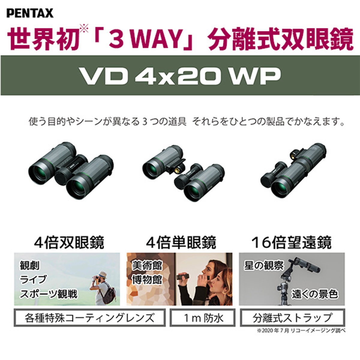 PENTAX VD 4x20 WP