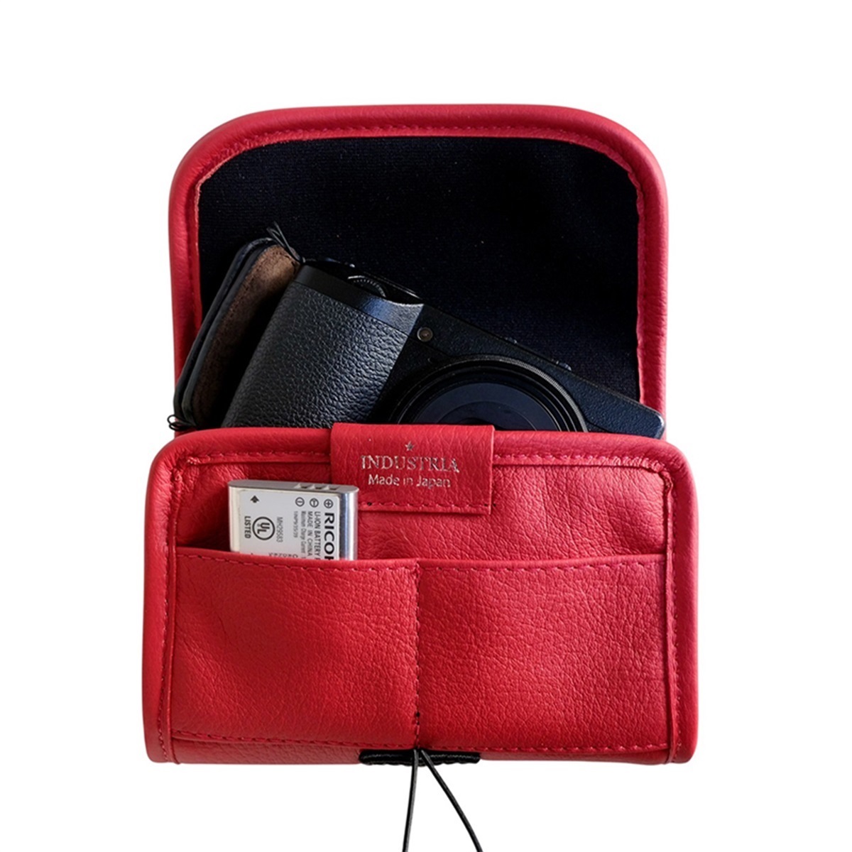 INDUSTRIA GRバッテリーポーチ レッド IND-GRP2-RED