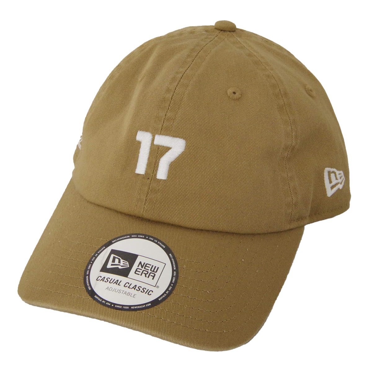 NEW ERA｜カジュアルクラシック PENTAX 17ロゴ キャップ カーキー
