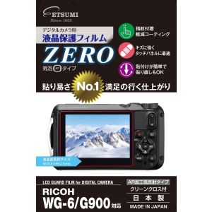 ETSUMI 液晶保護フィルムZERO E-7383 RICOH WG-6/G900 対応