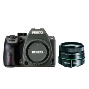 ＊PENTAX KF DA35/2.4レンズセット オリーブ 数量限定販売[安心の3年保証]