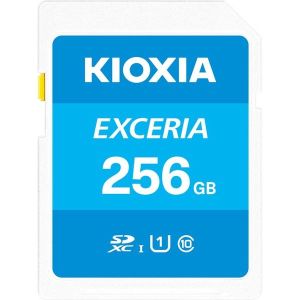 KIOXIA UHS-I SDカード（256GB）EXCERIA KSDU-A256G