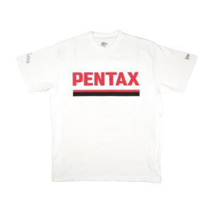 [期間限定特価] NEW ERA｜PENTAXロゴTシャツ　ホワイト L