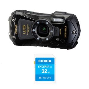 PENTAX WG-90 ブラック+SDカードセット