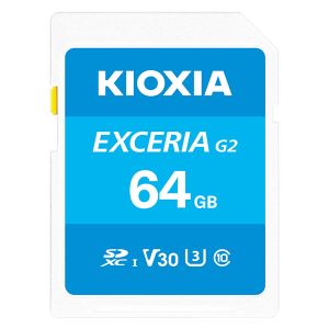 KIOXIA UHS-I SDカード（64GB）EXCERIA KSDU-B064G