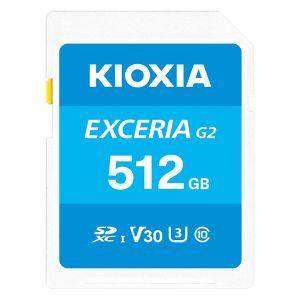 KIOXIA UHS-I SDカード（512GB）EXCERIA KSDU-B512G