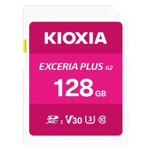 KIOXIA UHS-I SDカード（128GB）EXCERIA PLUS KSDH-B128G