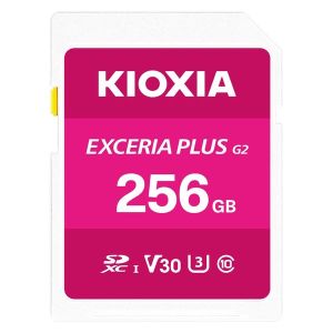 KIOXIA UHS-I SDカード（256GB）EXCERIA PLUS KSDH-B256G